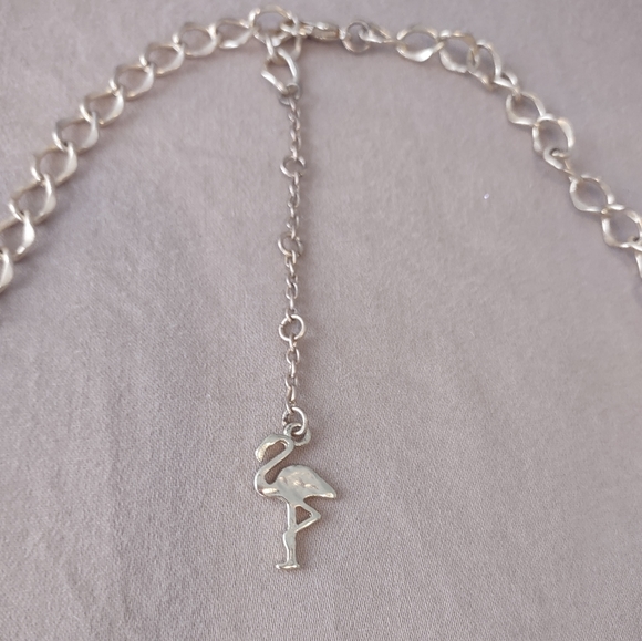 Gold and Coral Statement Necklace - Picture 3 of 4